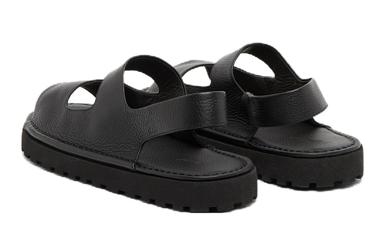 Marsèll Sanpomice Leather Sandal 'Black Slide' 圖 3