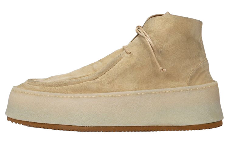 Marsèll Suede Chunky Lace-Up Boots 'Khaki' MM4328141337H330