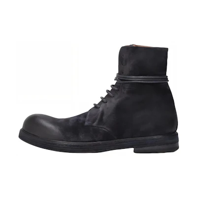Marsèll Suede Fashion Lace-Up Boots 'Blue'