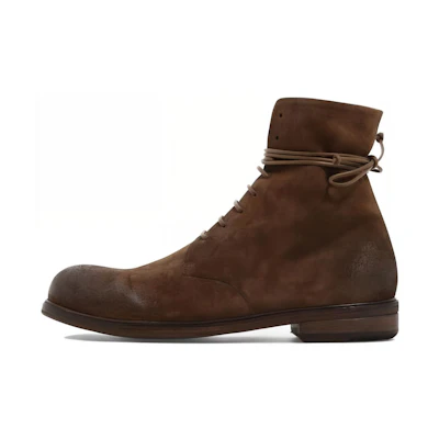 Marsèll Suede Lace-Up Ankle Boot 'Fashion Leather'