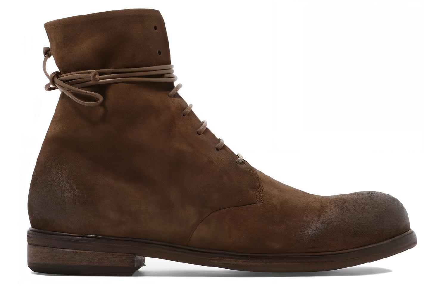 Marsèll Suede Lace-Up Ankle Boot 'Fashion Leather' 圖 2