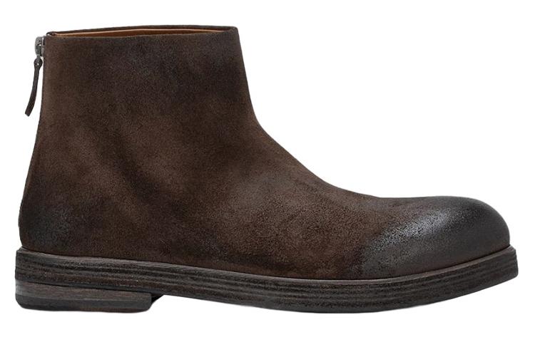 Marsèll Suede Zip-Up Ankle Boot 'Brown' 圖 2