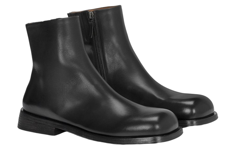 Lookbook Marsèll Tello 黑色皮革短靴 MM4475146666