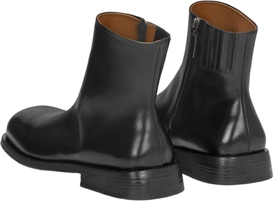 Marsèll Tello 'Black Leather Slip-On Ankle Boot' MM4475146666 Shop Marsèll Tello 'Black Leather Slip-On Ankle Boot' MM4475146666