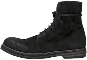 Marsèll Zucca Zeppa 'Black Leather Ankle Strap Boots' MM1178250666 Marsèll Zucca Zeppa 'Black Leather Ankle Strap Boots' MM1178250666