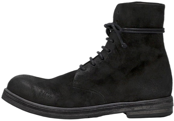 Marsèll Zucca Zeppa 'Black Leather Ankle Strap Boots' MM1178250666 Buy Marsèll Zucca Zeppa 'Black Leather Ankle Strap Boots' MM1178250666