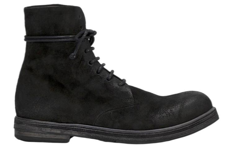 Order マルセル  ズッカ レザーアンクルブーツ (黒) MM1178250666