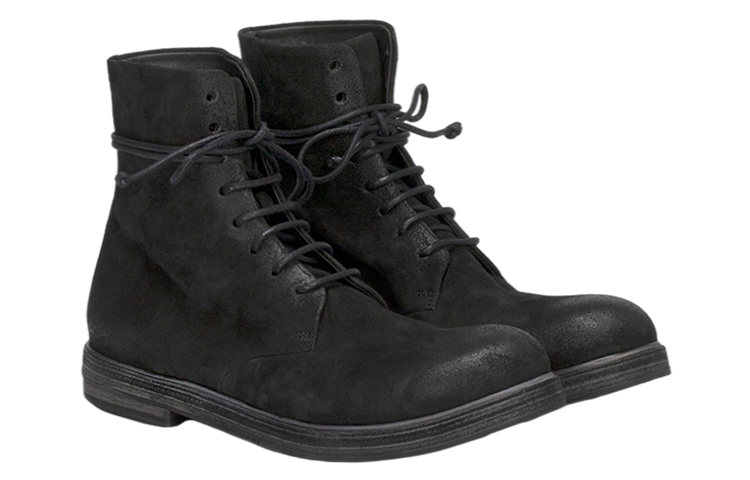 Lookbook マルセル  ズッカ レザーアンクルブーツ (黒) MM1178250666