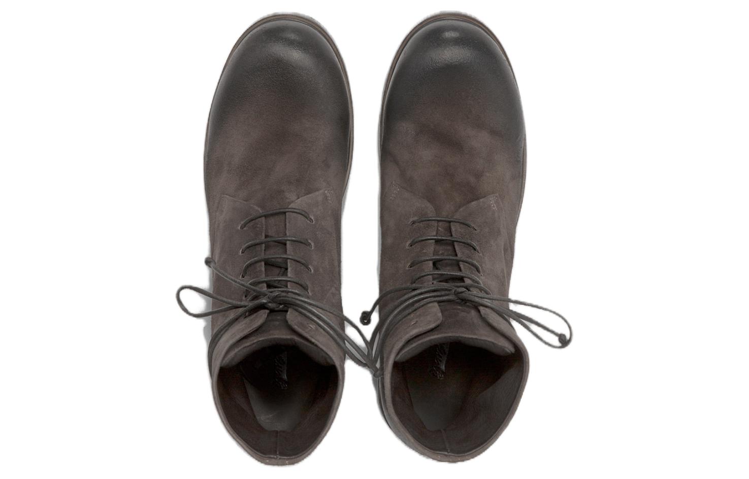 Marsèll Zucca Zeppa 'Brown Leather Lace-Up Ankle Boot' 圖 5