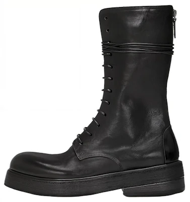 Botas Marsèll Zuccolona de piel negra con cordones MM4111164666 Buy Botas Marsèll Zuccolona de piel negra con cordones MM4111164666
