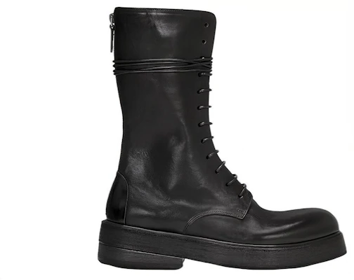 Botas Marsèll Zuccolona de piel negra con cordones MM4111164666 Order Botas Marsèll Zuccolona de piel negra con cordones MM4111164666