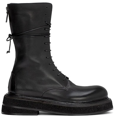 마르셀 블랙 레이스업 부츠 (Marsel Black Lace-up Boots) MM4278118666 Order 마르셀 블랙 레이스업 부츠 (Marsel Black Lace-up Boots) MM4278118666