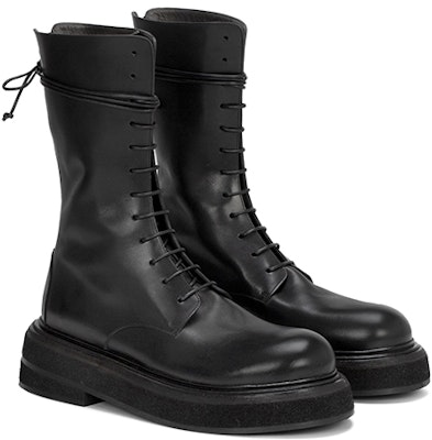 마르셀 블랙 레이스업 부츠 (Marsel Black Lace-up Boots) MM4278118666 Lookbook 마르셀 블랙 레이스업 부츠 (Marsel Black Lace-up Boots) MM4278118666