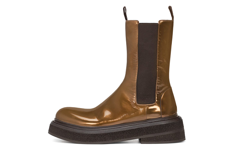 Marsèll Zuccone 'Bronze Leather Chelsea' MM4115AB10736LS460