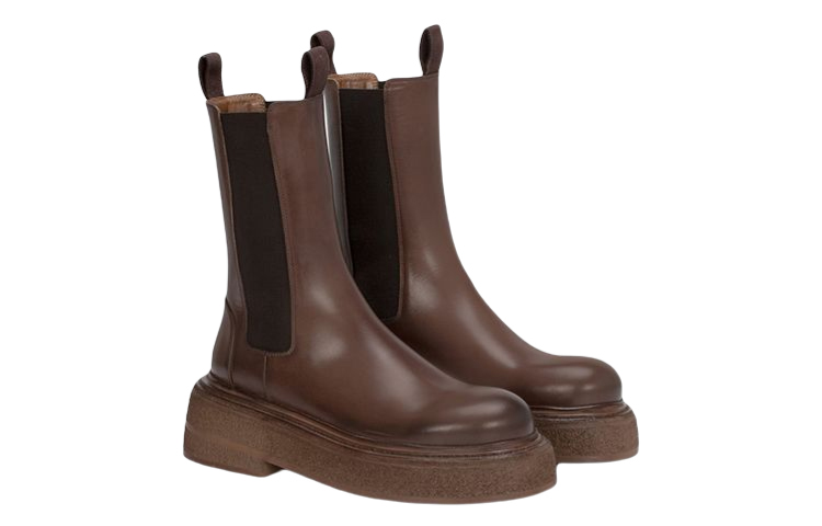 Marsèll Zuccone Chelsea Boot 'Smooth Leather Brown' 圖 3
