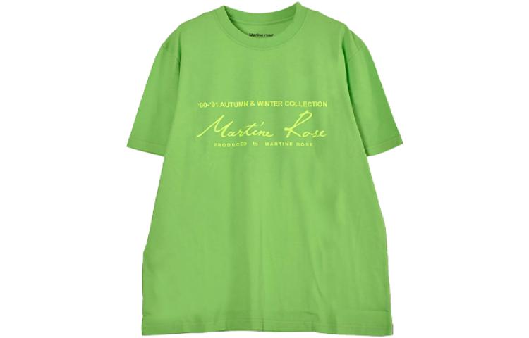 Martine Rose Letter Print Crewneck Short Sleeve T-Shirt Unisex CMRSS23-603B