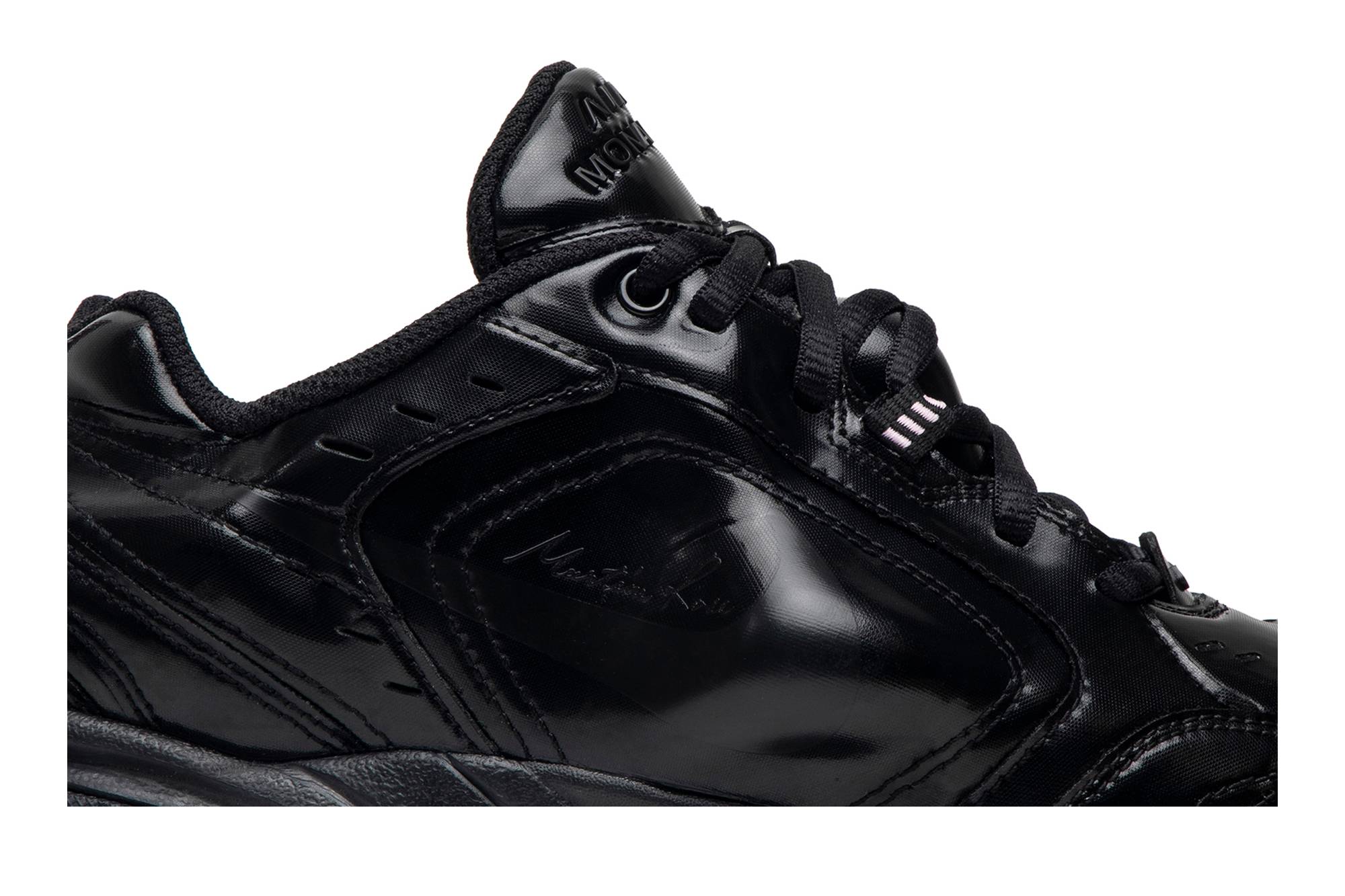 Buy Martine Rose x Nike Air Monarch IV Triple Black AT3147 001 Novelship