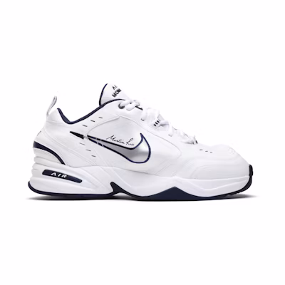 Martine Rose Nike Air Monarch IV 'White Navy'