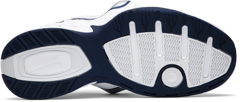 Martine Rose x Nike Air Monarch IV 'Putih Biru Navy' AT3147-100 Shop Martine Rose x Nike Air Monarch IV 'Putih Biru Navy' AT3147-100