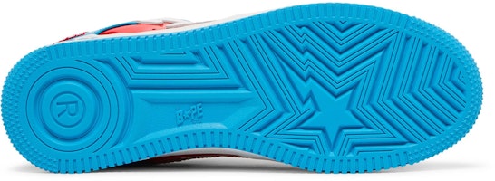 Marvel Comics x BAPE Bapesta FS-001 Low 'Captain America' Sepatu Sneakers 804 Shop Marvel Comics x BAPE Bapesta FS-001 Low 'Captain America' Sepatu Sneakers 804