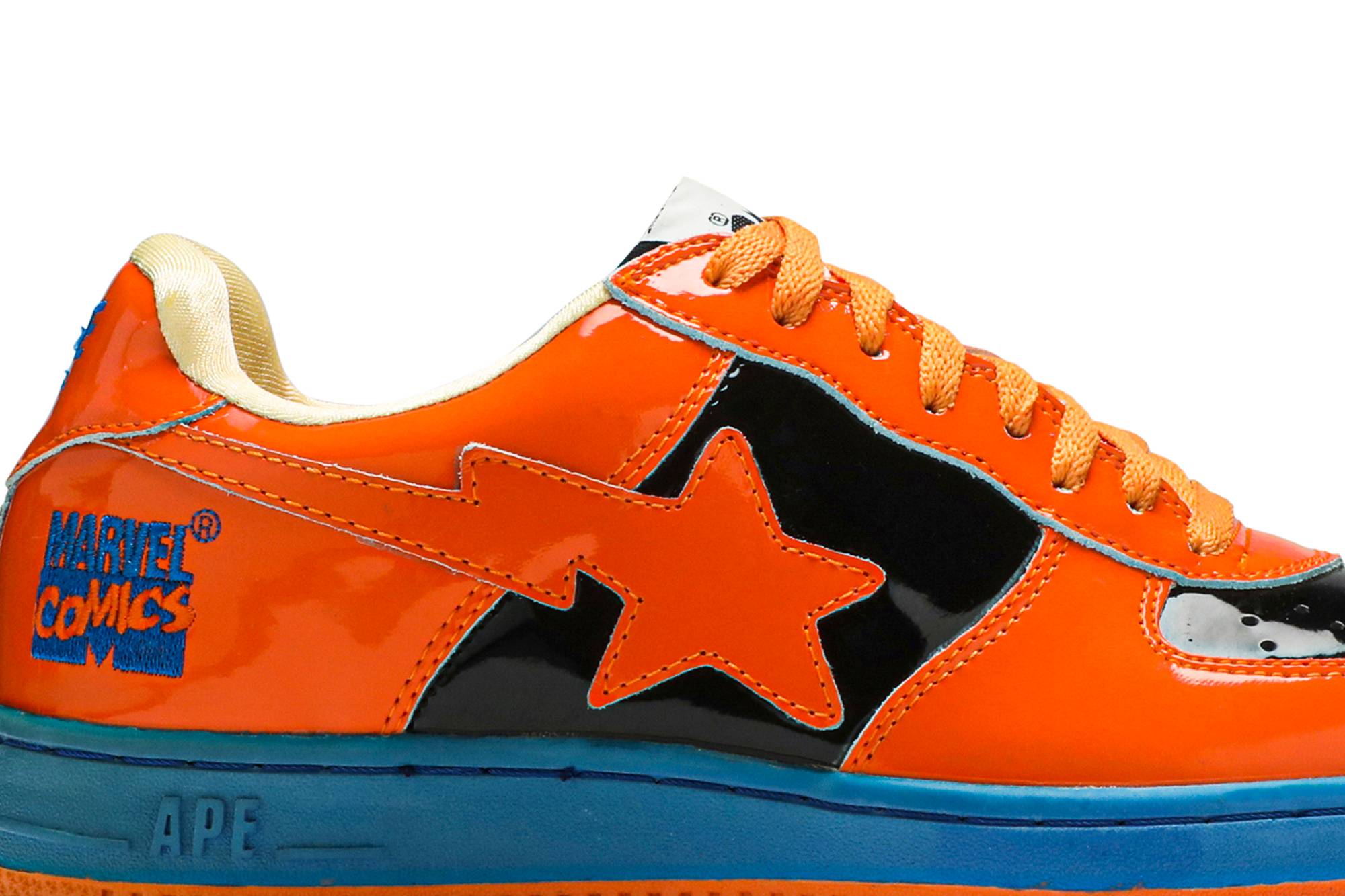 Order Marvel Comics x BAPE Bapesta FS-001 Low 'Antorcha Humana' 802