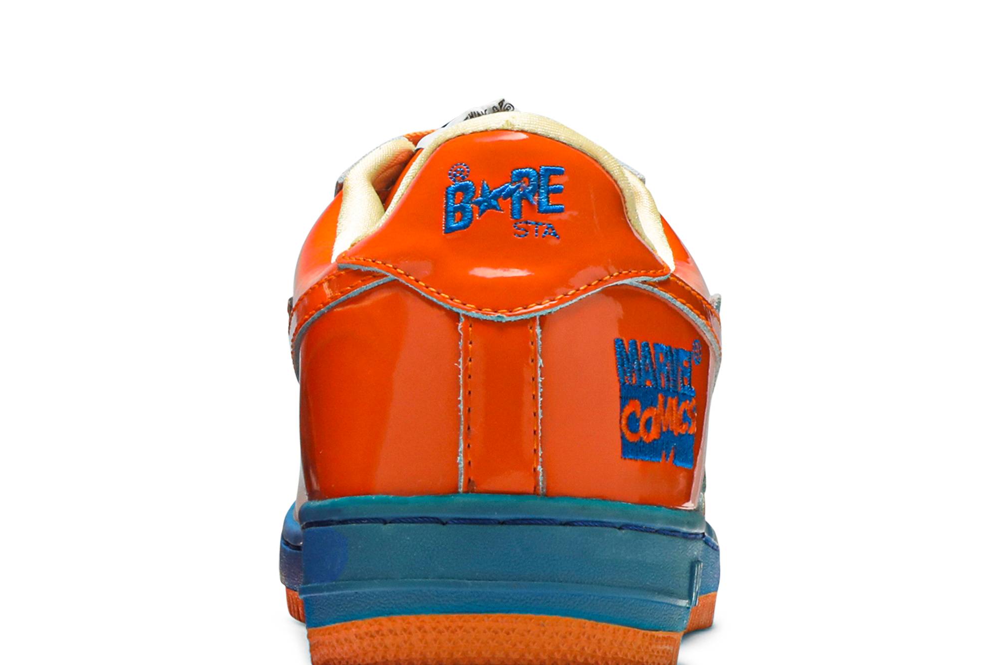 Sizing Marvel Comics x BAPE Bapesta FS-001 Low 'Antorcha Humana' 802