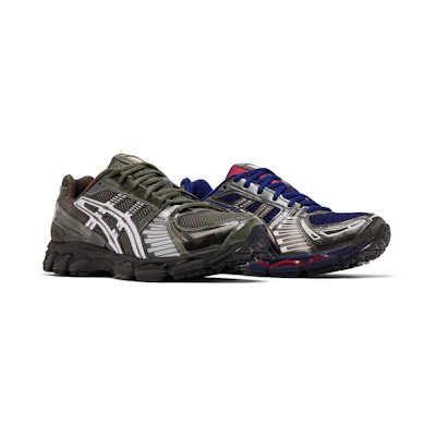 Marvel vs. Capcom KITH ASICS Gel Nimbus 10.1 With Comic Book 'Double Box - Captain America vs. Guile'-COMIC