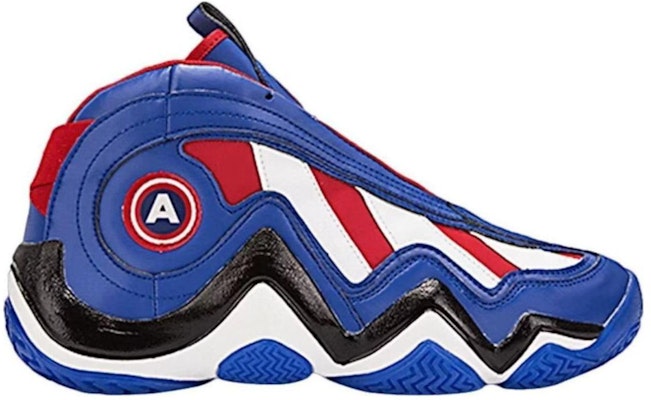 마블 x 아디다스 크레이지 97 '캡틴 아메리카' Q16933 Sizing 마블 x 아디다스 크레이지 97 '캡틴 아메리카' Q16933