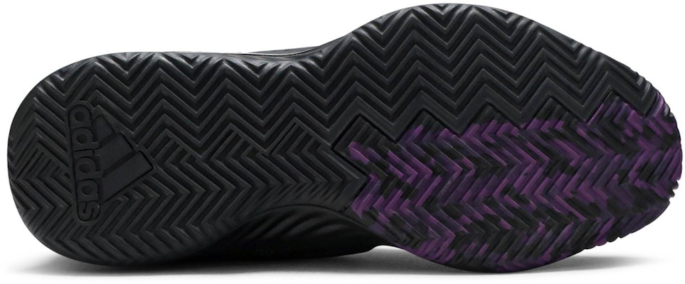 MARVEL x adidas Dame 5 “黑豹“ 利拉德 複仇者聯盟黑豹聯名 防滑輕便 中筒 籃球鞋 男款 黑紫 Shop MARVEL x adidas Dame 5 “黑豹“ 利拉德 複仇者聯盟黑豹聯名 防滑輕便 中筒 籃球鞋 男款 黑紫