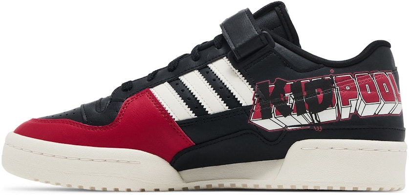 Marvel x adidas Forum 84 Low 'Deadpool' Sneakers JR2481 Lookbook Marvel x adidas Forum 84 Low 'Deadpool' Sneakers JR2481