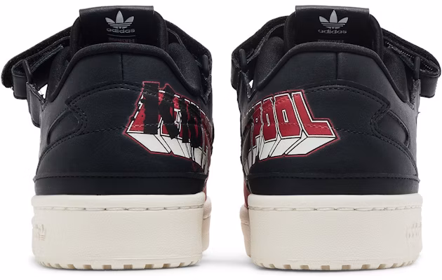 Marvel x adidas Forum 84 Low 'Deadpool' Sneakers JR2481 Details for Marvel x adidas Forum 84 Low 'Deadpool' Sneakers JR2481
