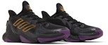 Cheap Marvel x adidas Mahomes 1 Impact FLX 'Black Panther' Hitam GX9654