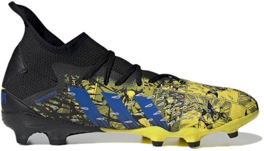 漫威 x adidas Predator Freak.3 堅硬草地球鞋 黃黑色 Order 漫威 x adidas Predator Freak.3 堅硬草地球鞋 黃黑色