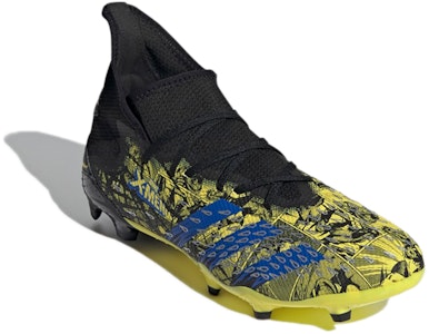 漫威 x adidas Predator Freak.3 堅硬草地球鞋 黃黑色 Lookbook 漫威 x adidas Predator Freak.3 堅硬草地球鞋 黃黑色