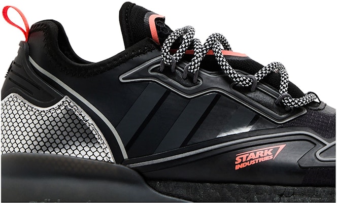마블 x 아디다스 ZX 2K 부스트 '스타크 인더스트리 - 블랙' H02560 Order 마블 x 아디다스 ZX 2K 부스트 '스타크 인더스트리 - 블랙' H02560
