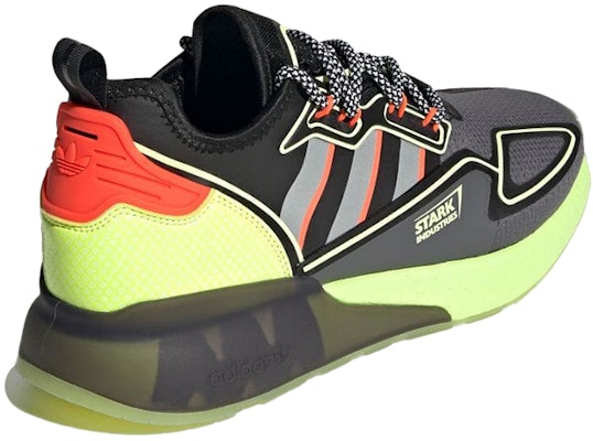 漫威 x 阿迪达斯 ZX 2K Boost '史塔克工业-黑色太阳黄' H02559 Shop 漫威 x 阿迪达斯 ZX 2K Boost '史塔克工业-黑色太阳黄' H02559