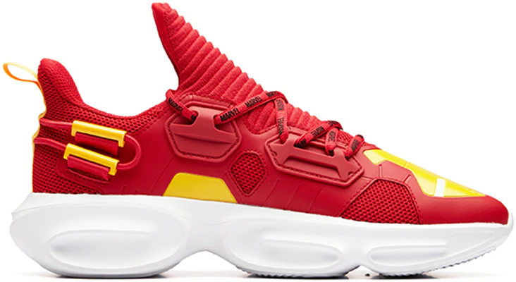 安踏MARVEL漫威联名跑鞋低帮红黄‘钢铁侠纪念款’ 91928807-8 Order 安踏MARVEL漫威联名跑鞋低帮红黄‘钢铁侠纪念款’ 91928807-8