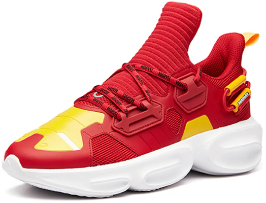 安踏MARVEL漫威联名跑鞋低帮红黄‘钢铁侠纪念款’ 91928807-8 Lookbook 安踏MARVEL漫威联名跑鞋低帮红黄‘钢铁侠纪念款’ 91928807-8