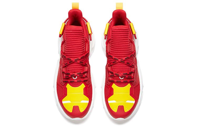 Purchase 安踏MARVEL漫威联名跑鞋低帮红黄‘钢铁侠纪念款’ 91928807-8