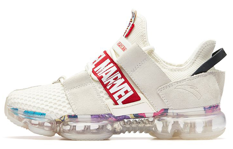 Anta Marvel x Seeed 'White Red' 91915500-8