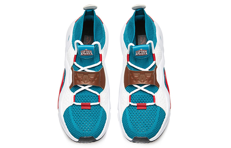Shop マーベル×アンタ ソックススニーカー「キャプテン・アメリカ」 91928812-10