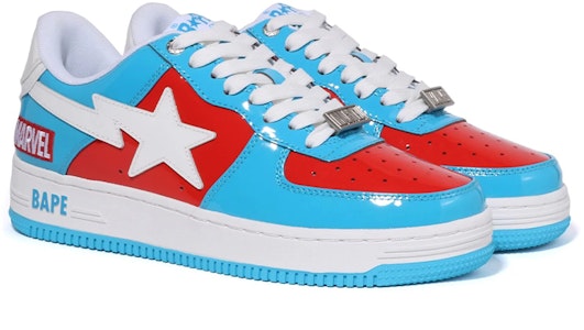 마블 x 베이프 베이프스타 '캡틴 아메리카' ️ 1I73191903 Order 마블 x 베이프 베이프스타 '캡틴 아메리카' ️ 1I73191903