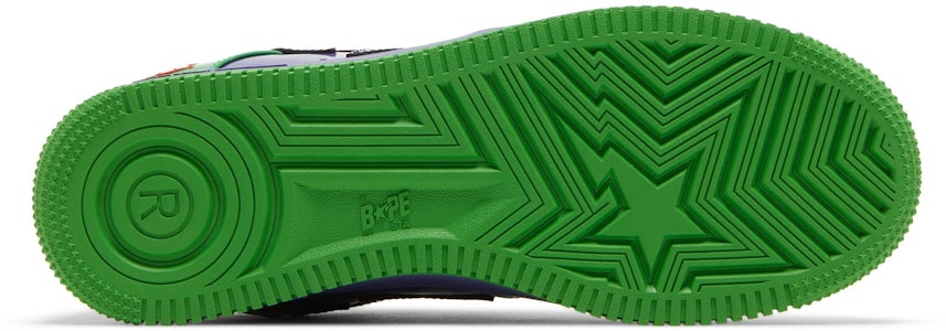 Marvel x BAPE Bapesta 'Hulk' Zapatillas 1I73191904 Shop Marvel x BAPE Bapesta 'Hulk' Zapatillas 1I73191904