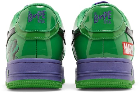 Marvel x BAPE Bapesta 'Hulk' Zapatillas 1I73191904 Details for Marvel x BAPE Bapesta 'Hulk' Zapatillas 1I73191904