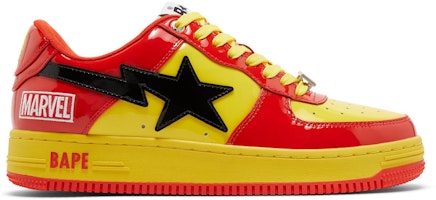 Marvel x BAPE Bapesta 'Iron Man' 1I73191902 Marvel x BAPE Bapesta 'Iron Man' 1I73191902