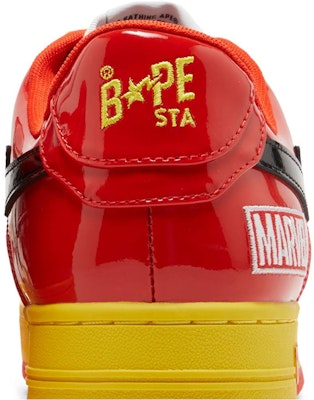 Marvel x BAPE Bapesta 'Iron Man' 1I73191902 Sizing Marvel x BAPE Bapesta 'Iron Man' 1I73191902