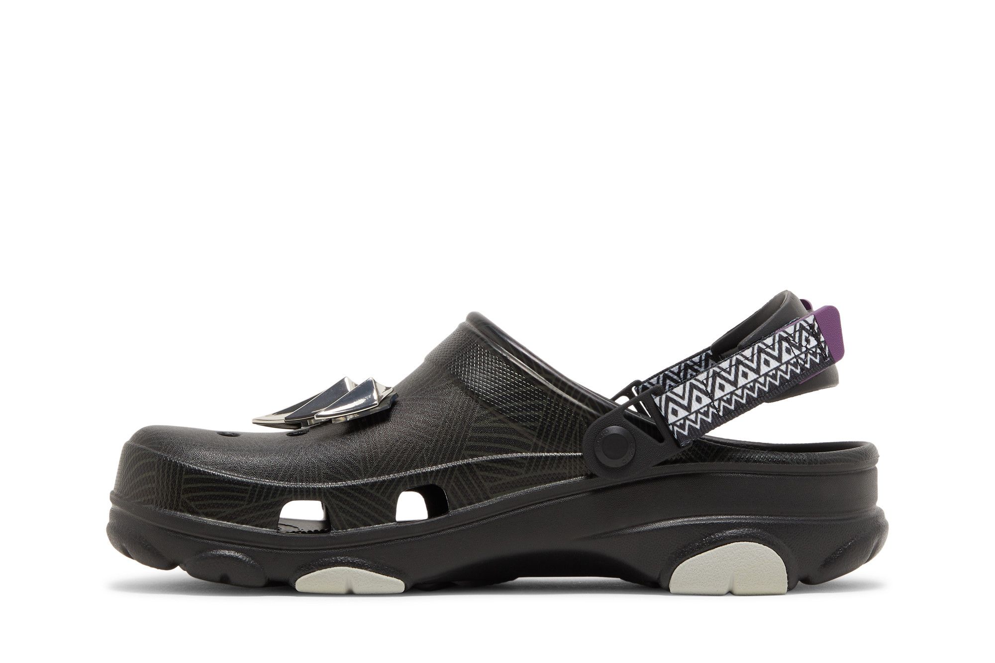 Shop Marvel x Crocs All-Terrain Klomp ''Black Panther'' 208031-90H