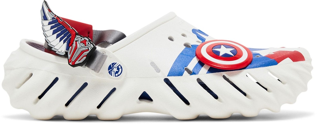 Marvel x Crocs Echo Clog 'Captain America' 209478-100 Buy Marvel x Crocs Echo Clog 'Captain America' 209478-100