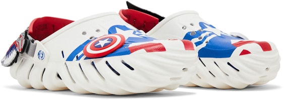 Marvel x Crocs Echo Clog 'Captain America' 209478-100 Cheap Marvel x Crocs Echo Clog 'Captain America' 209478-100