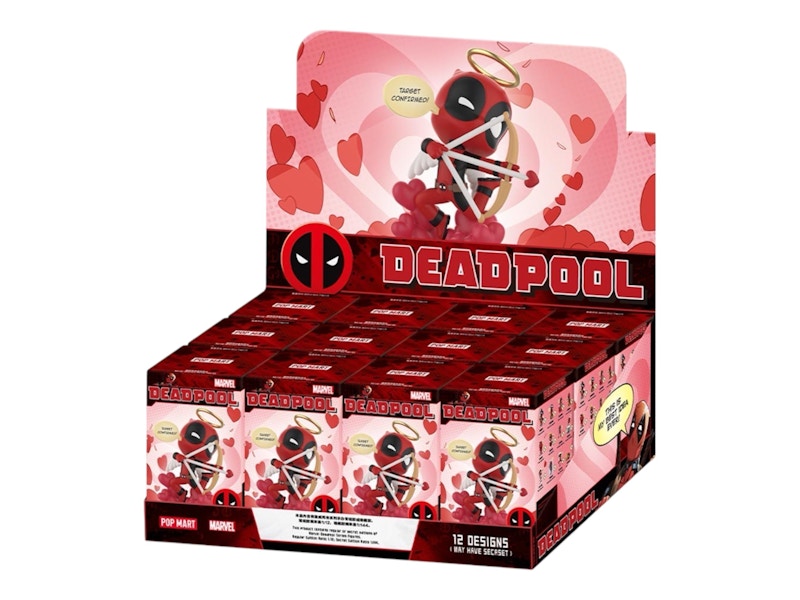 Marvel x Pop Mart Deadpool Series Figure Sealed Case (12 Blind Box)